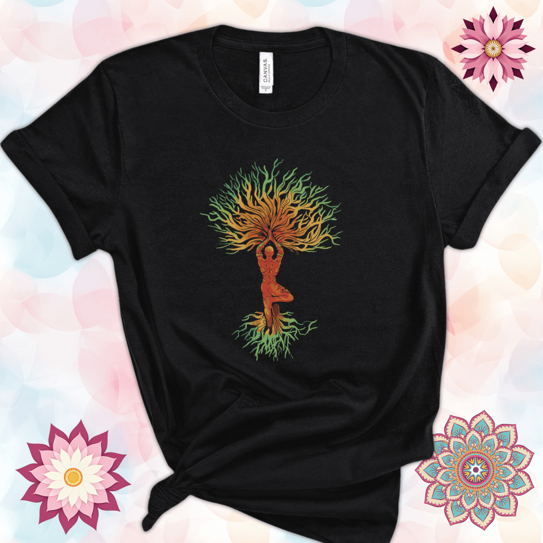 Yoga Pose Tree (man)