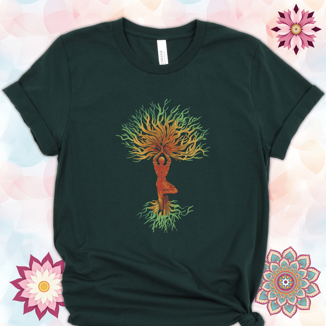 Yoga Pose Tree (man)
