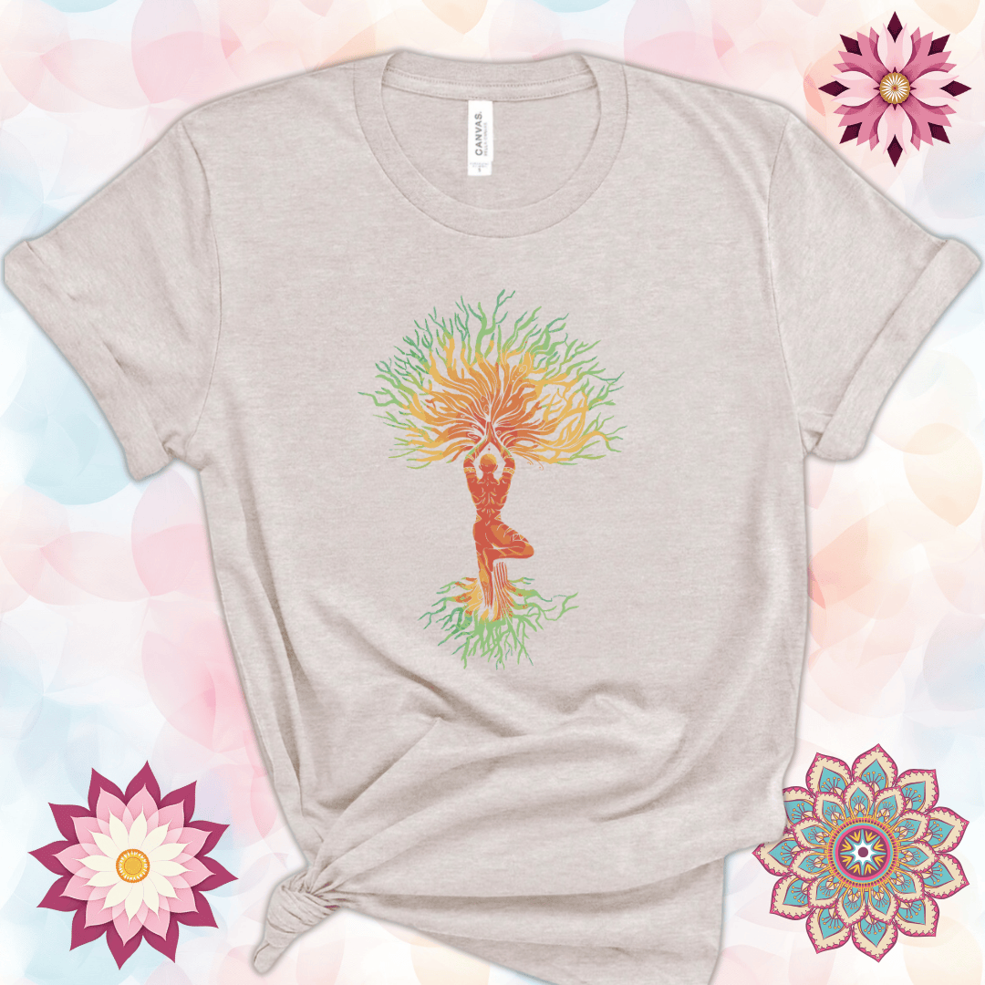 Yoga Pose Tree (man)