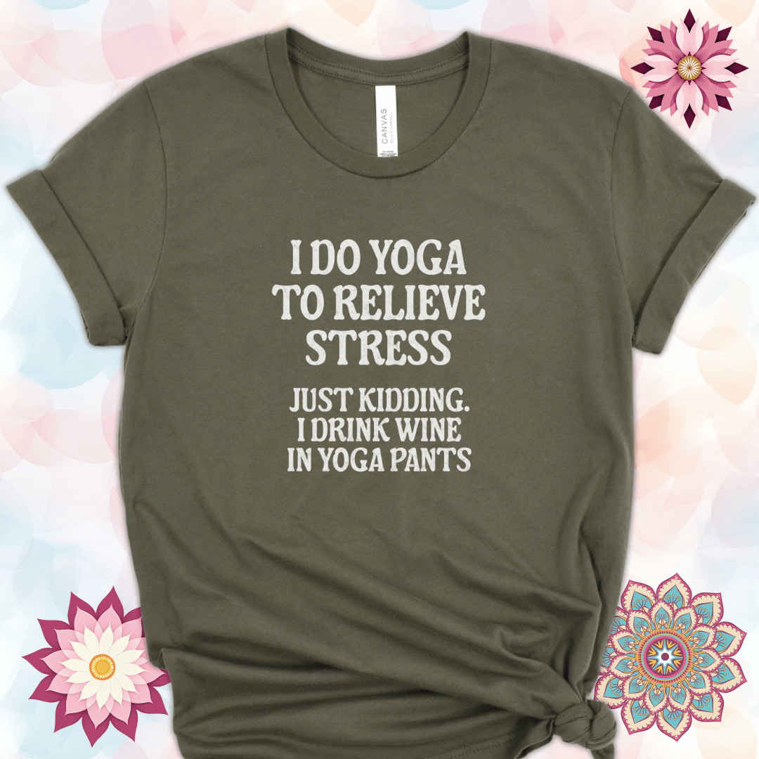 I Do Yoga to Relieve Stress