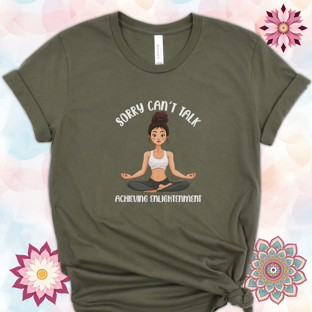 Sorry Can't Talk. Achieving Enlightenment
