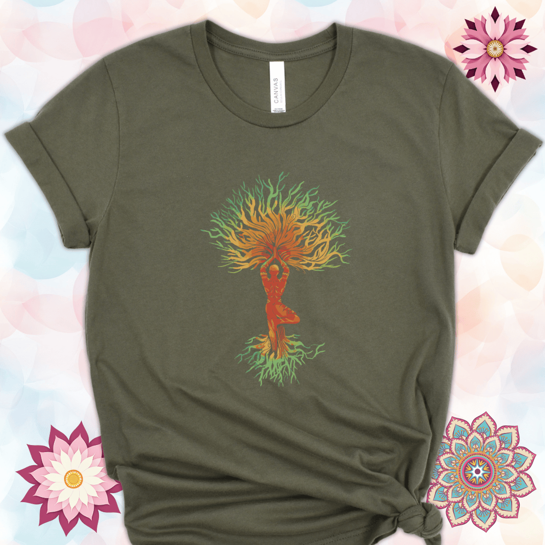 Yoga Pose Tree (man)