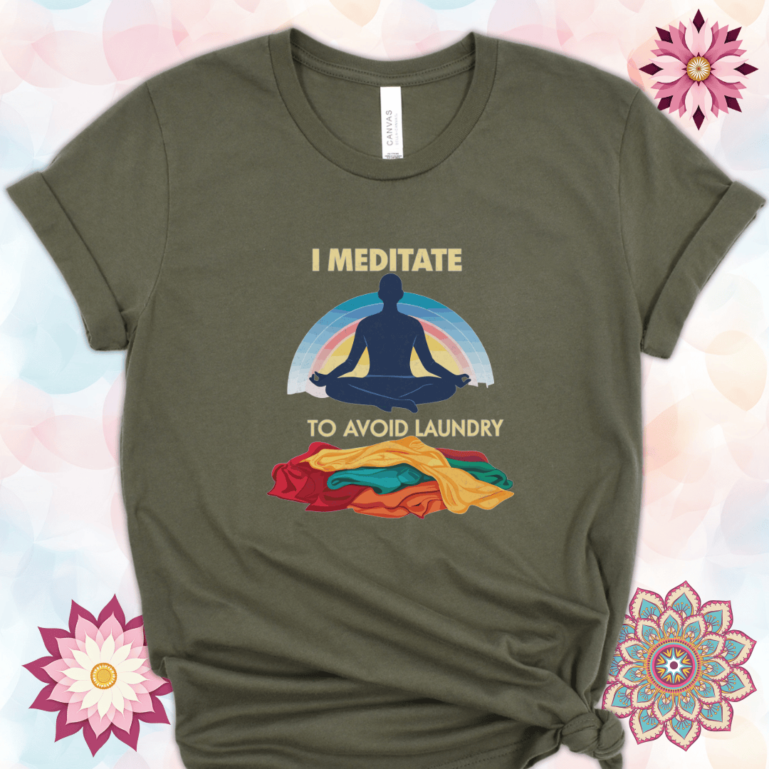 I Meditate to Avoid Laundry