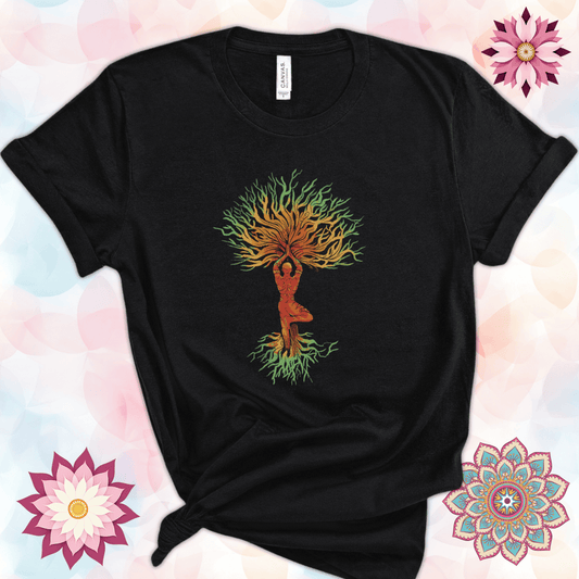 Yoga Pose Tree (man)