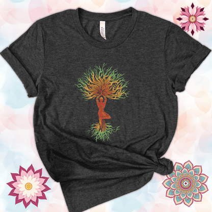 Yoga Pose Tree (man)