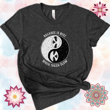 Balance Is Best When Taken Slow - Sloth Yin Yang