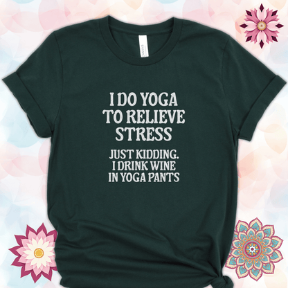 I Do Yoga to Relieve Stress