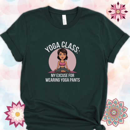 Yoga Class: My Excuse for Wearing Yoga Pants