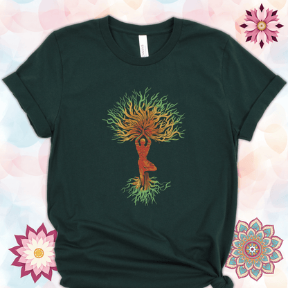 Yoga Pose Tree (man)