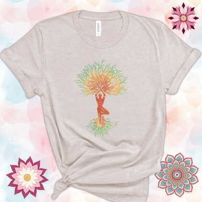 Yoga Pose Tree (man)