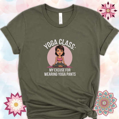 Yoga Class: My Excuse for Wearing Yoga Pants