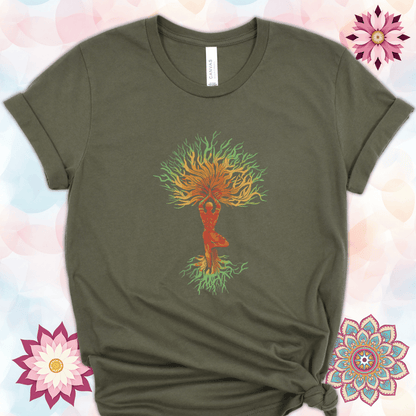 Yoga Pose Tree (man)