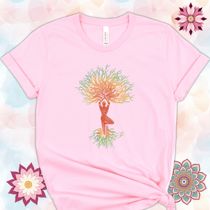 Yoga Pose Tree (man)