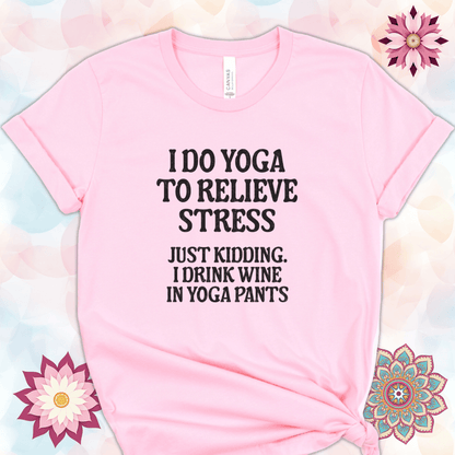 I Do Yoga to Relieve Stress